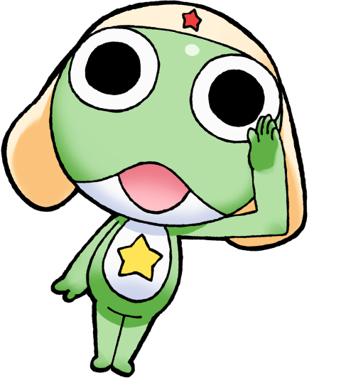 ケロロ軍曹の立ち絵