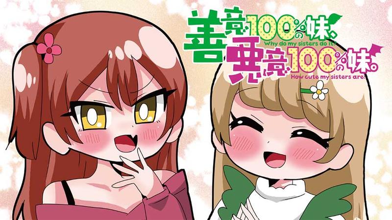 善意100%の妹、悪意100%の妹。