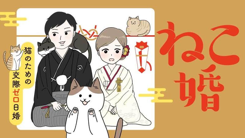 ねこ婚　猫のための交際ゼロ日婚