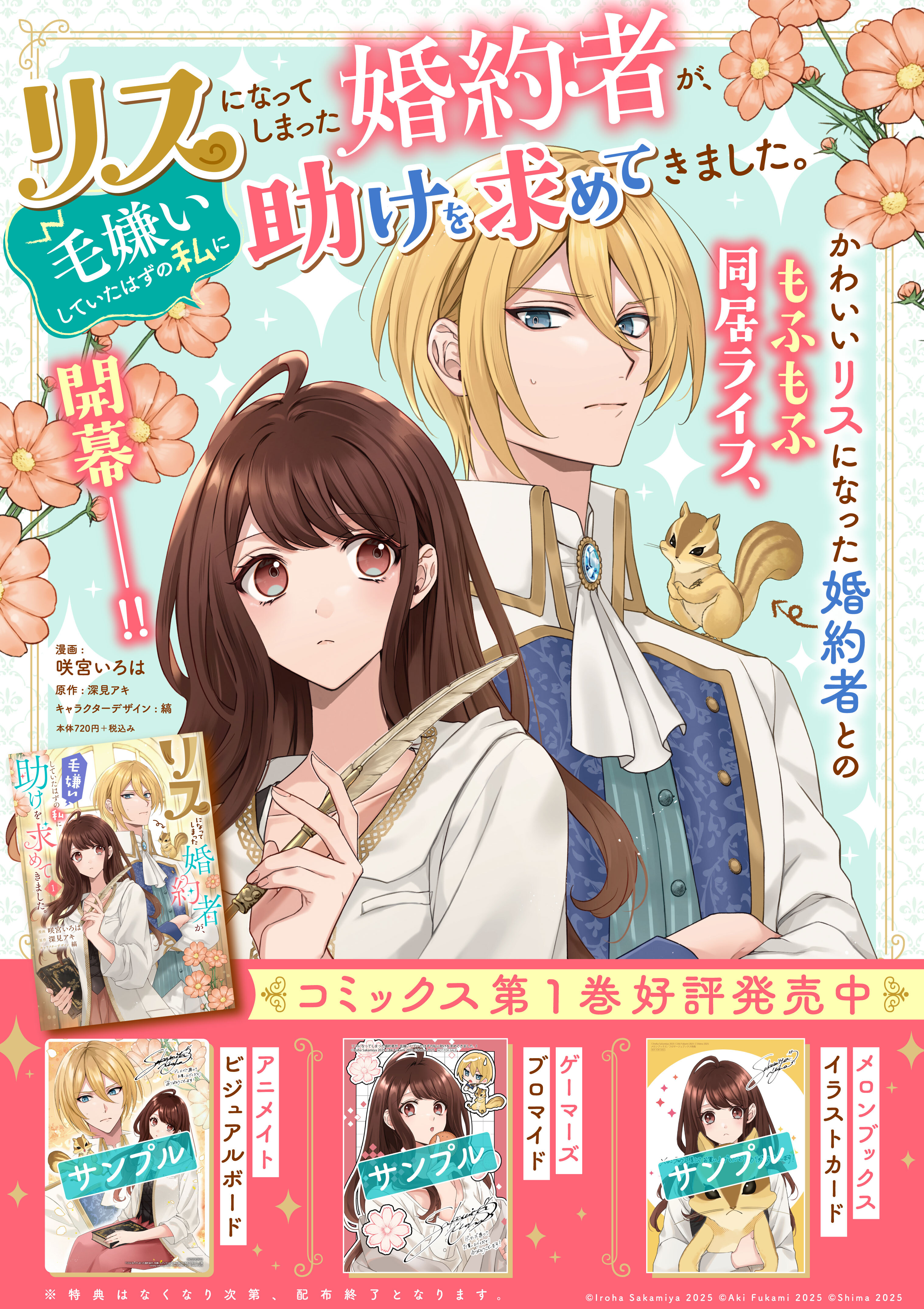 リスになってしまった婚約者が、毛嫌いしていたはずの私に助けを