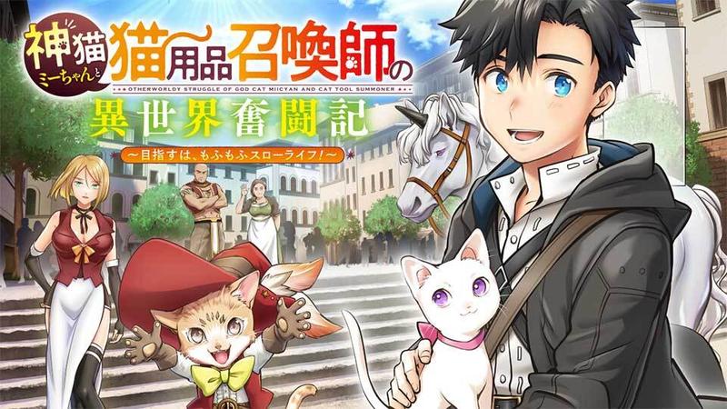 神猫ミーちゃんと猫用品召喚師の異世界奮闘記 ~目指すは、もふもふスローライフ!~
