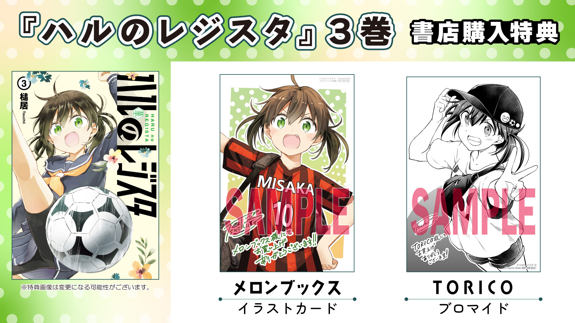 ハルのレジスタ③　書店購入特典